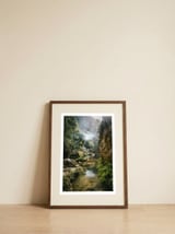 Misty Moroccan River — framed, leaning against the wall thumbnail