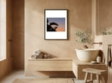 A serene sunset framed in a serene room thumbnail