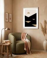 Landscape  framed in a tender room thumbnail
