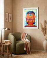 Cabeza De Mujer 2 framed in a tender room thumbnail