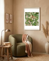 Tropical Bird Garden framed in a tender room thumbnail