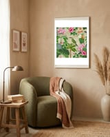 Toucans Paradise framed in a tender room thumbnail
