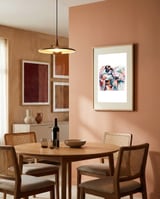 serene-geisha-with-folding-fan framed in a intimate room thumbnail