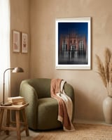 Joseph White Building No 7 Color Blur Version framed in a tender room thumbnail