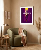 Man In Prisoner - Megadeth framed in a tender room thumbnail