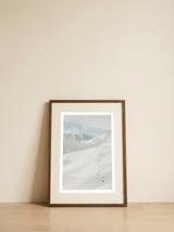 Ready for some ski adventure? — framed, leaning against the wall thumbnail