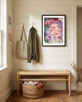Calla framed in a relaxed room thumbnail