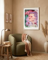 Calla framed in a tender room thumbnail