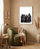 cactus nature X framed in a tender room thumbnail