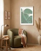 ficus triangle framed in a tender room thumbnail