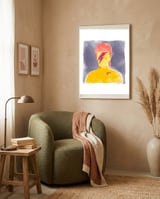 David Bowie II framed in a tender room thumbnail