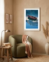 Floating framed in a tender room thumbnail
