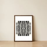 Zebra — framed, leaning against the wall thumbnail