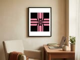 Pink Bow framed in a focused room thumbnail
