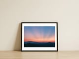 Italian sunset | Le Marche | Italy — framed, leaning against the wall thumbnail