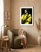 Neil Young Musician Legend 2 framed in a tender room thumbnail