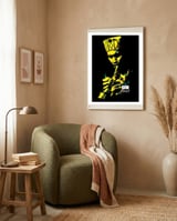 Don Cherry American Jazz Trumpeter v2 framed in a tender room thumbnail