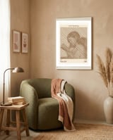 Girl Reading – Franz Eybl (1850) framed in a tender room thumbnail