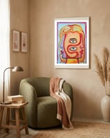 Cabeza De Mujer 10 framed in a tender room thumbnail