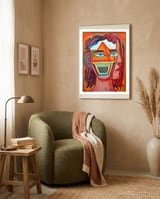 Cabeza De Mujer 11 framed in a tender room thumbnail