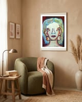 Cabeza De Mujer 14 framed in a tender room thumbnail