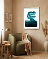 The Sea Inside Me framed in a tender room thumbnail