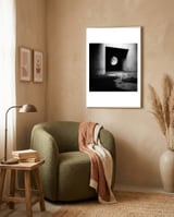 To The Moon framed in a tender room thumbnail