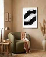 White Isolation framed in a tender room thumbnail