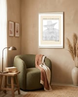 Portrait of Patience Escalier (1888) - Vincent van Gogh(ascii art)  framed in a tender room thumbnail
