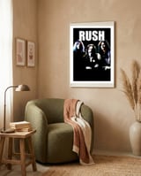 Rush framed in a tender room thumbnail