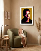 Denzel Washington framed in a tender room thumbnail
