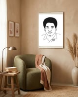 George Jackson Activist framed in a tender room thumbnail