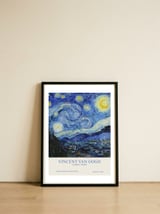 Vincent Van Gogh - Starry Night — framed, leaning against the wall thumbnail