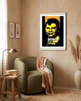 Ritchie Valens American Musician Guitarist Legend framed in a tender room thumbnail