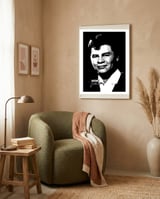 Ritchie Valens American Rock Musician Legend framed in a tender room thumbnail