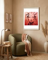 Women's Universe 04 framed in a tender room thumbnail