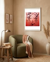 Women's Universe 05 framed in a tender room thumbnail