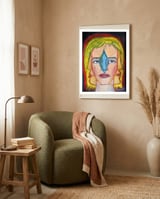 Cabeza De Mujer 18 framed in a tender room thumbnail