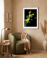 Dickey Betts American Rock Guitarist Legend 2 framed in a tender room thumbnail