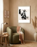 Samurai 04 framed in a tender room thumbnail