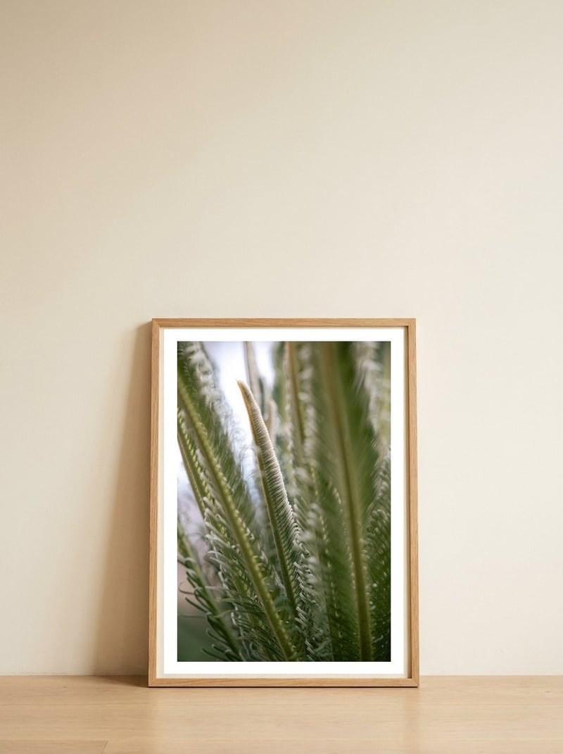 botanische-tuin-3 — framed, leaning against the wall