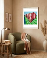 Little house framed in a tender room thumbnail