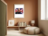 Bono U2 English Singer Rock Band framed in a gentle room thumbnail