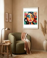 Earth Women 01 framed in a tender room thumbnail