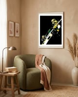 Buddy Guy American Chicago Blues Legend framed in a tender room thumbnail