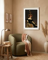 Another Portrait Disaster · Francoise 1 framed in a tender room thumbnail