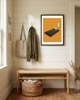 smartphone framed in a relaxed room thumbnail