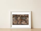 Reclaimed Map — framed, leaning against the wall thumbnail