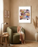 Al Diaz framed in a tender room thumbnail
