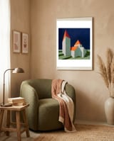 Little house framed in a tender room thumbnail